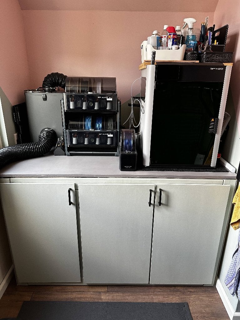 Bambu Lab H2D + 40W Laser + Accessoires + 200KG Filament, Computers en Software, 3D-printerbenodigheden, Ophalen, Zo goed als nieuw