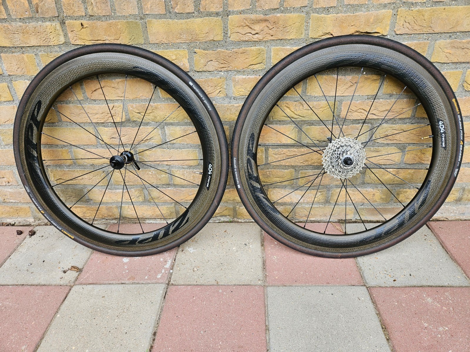 Zipp 404 Firecrest Carbon Racefiets Wielen  – Compleet!, Ophalen, Zo goed als nieuw, Racefiets, Carbon