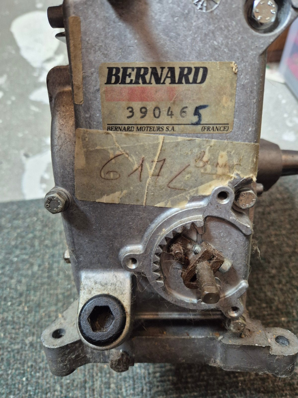 Bernard Motor, Ophalen, Nieuw, Benzinemotor, 1800 rpm of meer