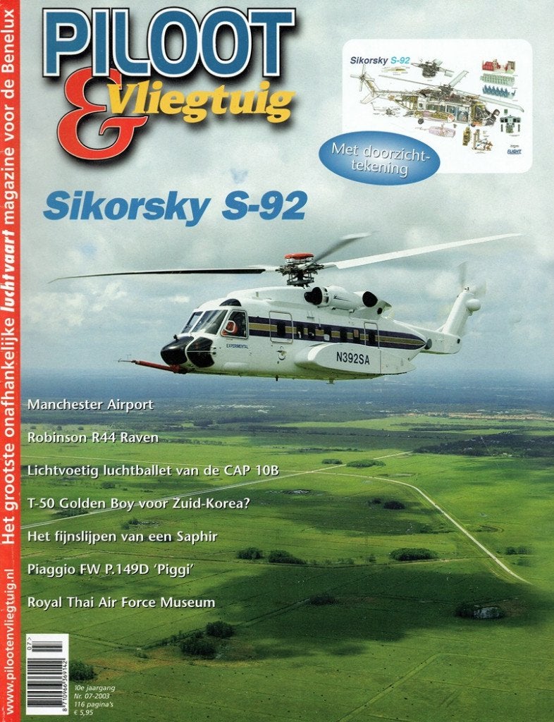 Piloot & Vliegtuig 2003 nr. 7 (o.a. Convair 240), Verzenden, Gelezen, Vliegtuig