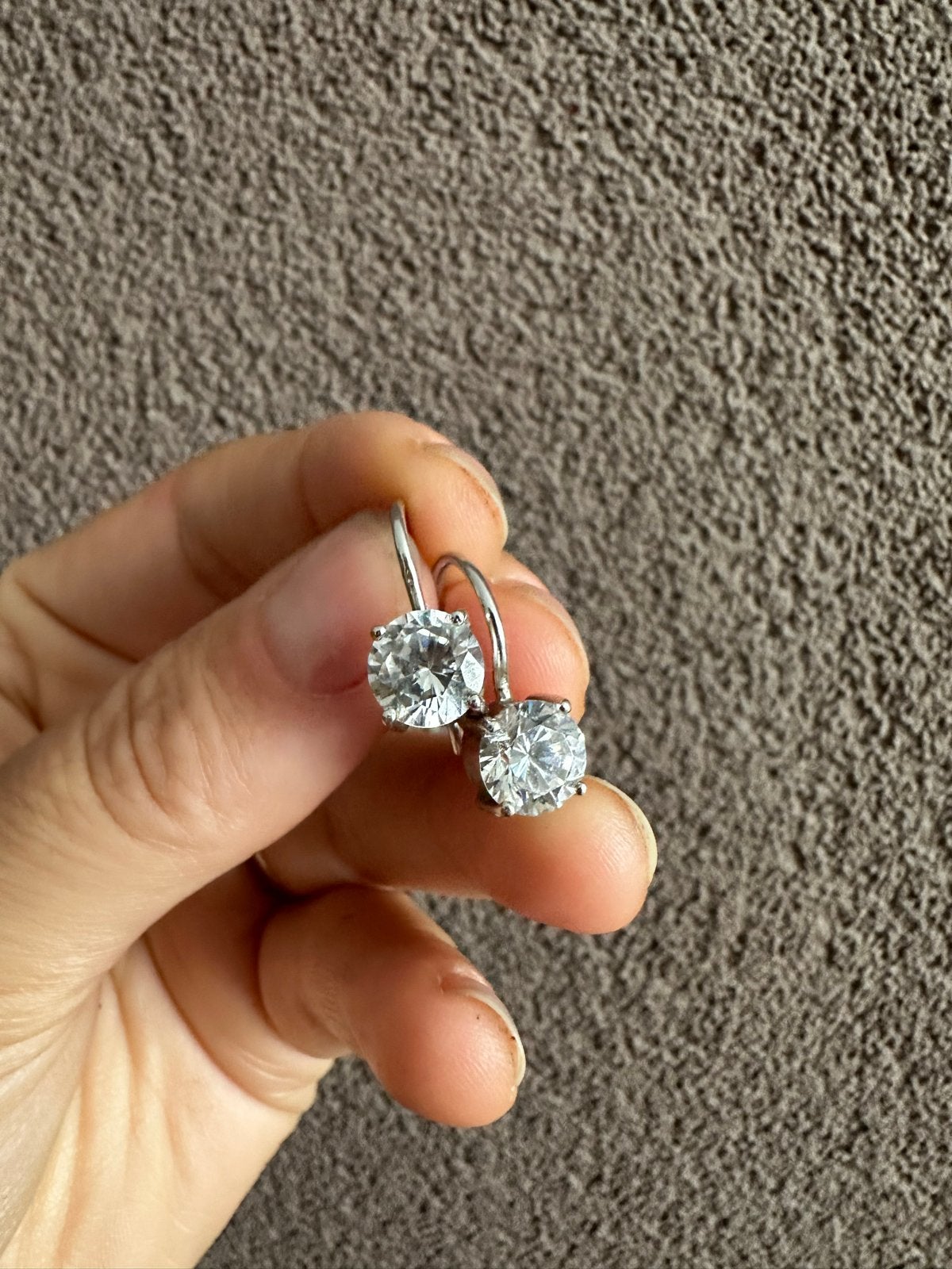 Ti Sento zilverkleurige oorbellen, Sieraden, Tassen en Uiterlijk, Met kristal, Overige materialen, Hangers, Nieuw