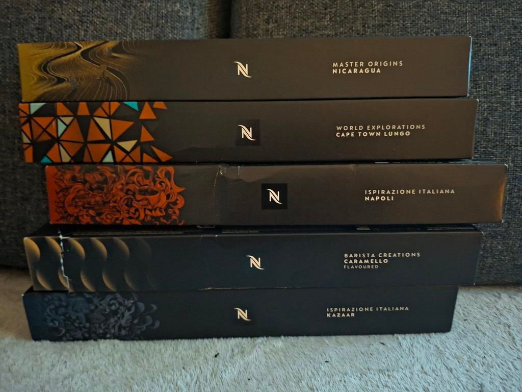Nespresso cups 5 keer verschillende smaken, Diversen, Ophalen of Verzenden