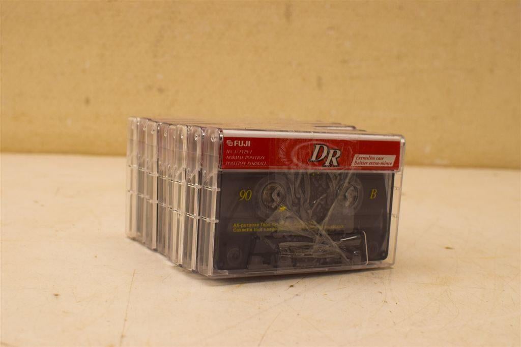 8 stuks Fuji DR cassettebandjes 46964, Ophalen of Verzenden, Gebruikt, Overige genres, 1 bandje