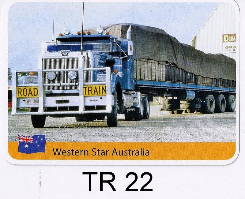 Tr22 autokaart western star australia, Ophalen of Verzenden, Zo goed als nieuw, Auto's