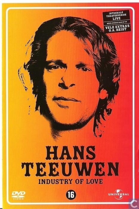 Hans Teeuwen - Industry of love, Vanaf 16 jaar, Ophalen of Verzenden, Zo goed als nieuw, Stand-up of Theatershow
