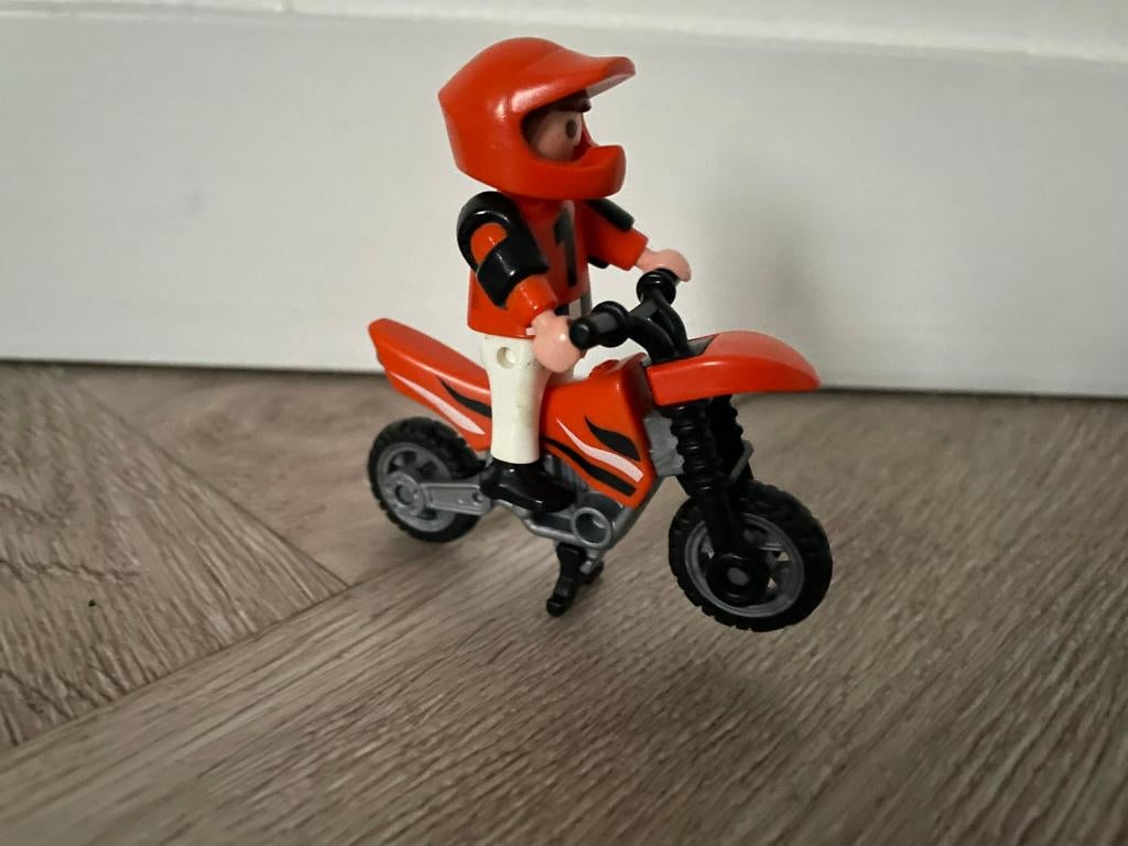 Playmobil vintage jongen met crossmotor 4698A, Ophalen of Verzenden, Complete set
