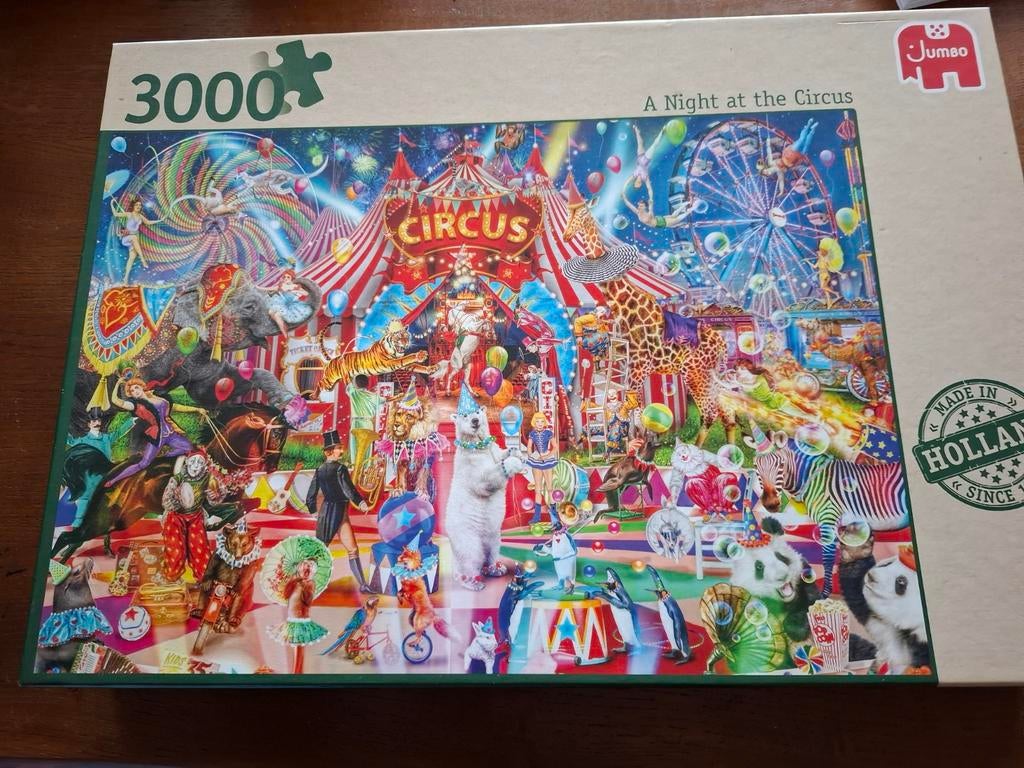 Puzzel 3000 stukjes, Ophalen of Verzenden, Meer dan 1500 stukjes, Zo goed als nieuw