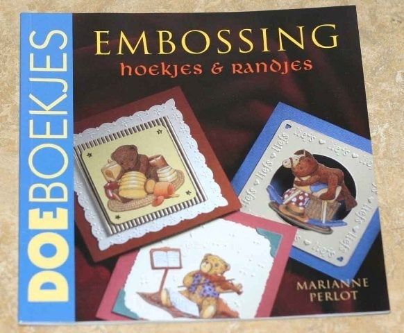Embossing -  doe1195, Ophalen of Verzenden, Zo goed als nieuw, Overige onderwerpen, Geschikt voor kinderen