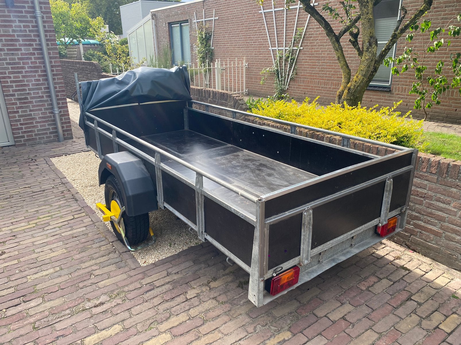 Enkelasser 300x130x40cm Ongeremd !! SARIS, Ophalen, Zo goed als nieuw