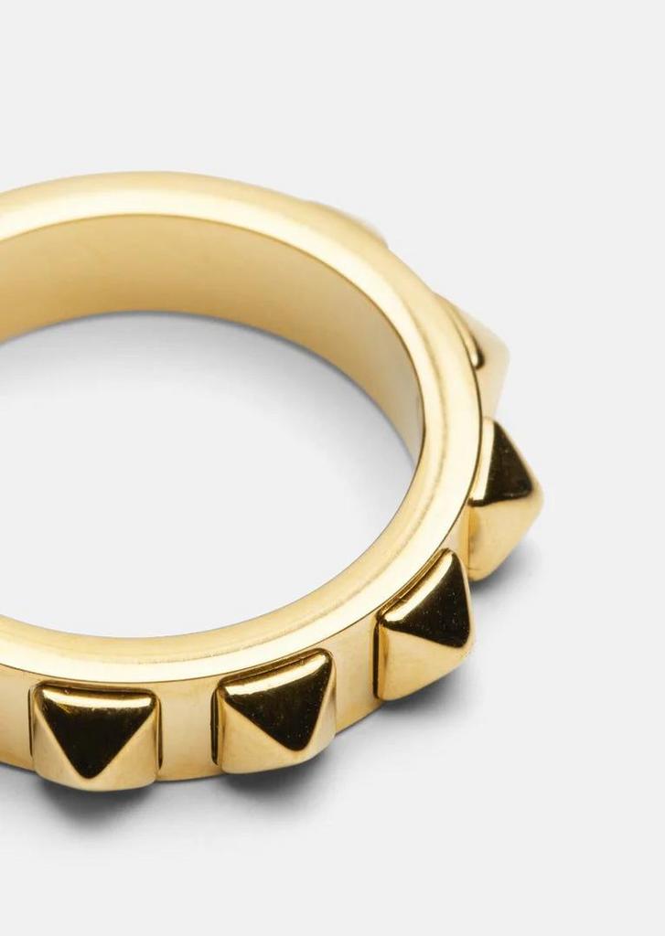 Gold plated ring from Skultuna, Ophalen of Verzenden, Zo goed als nieuw, 17 tot 18, Dame