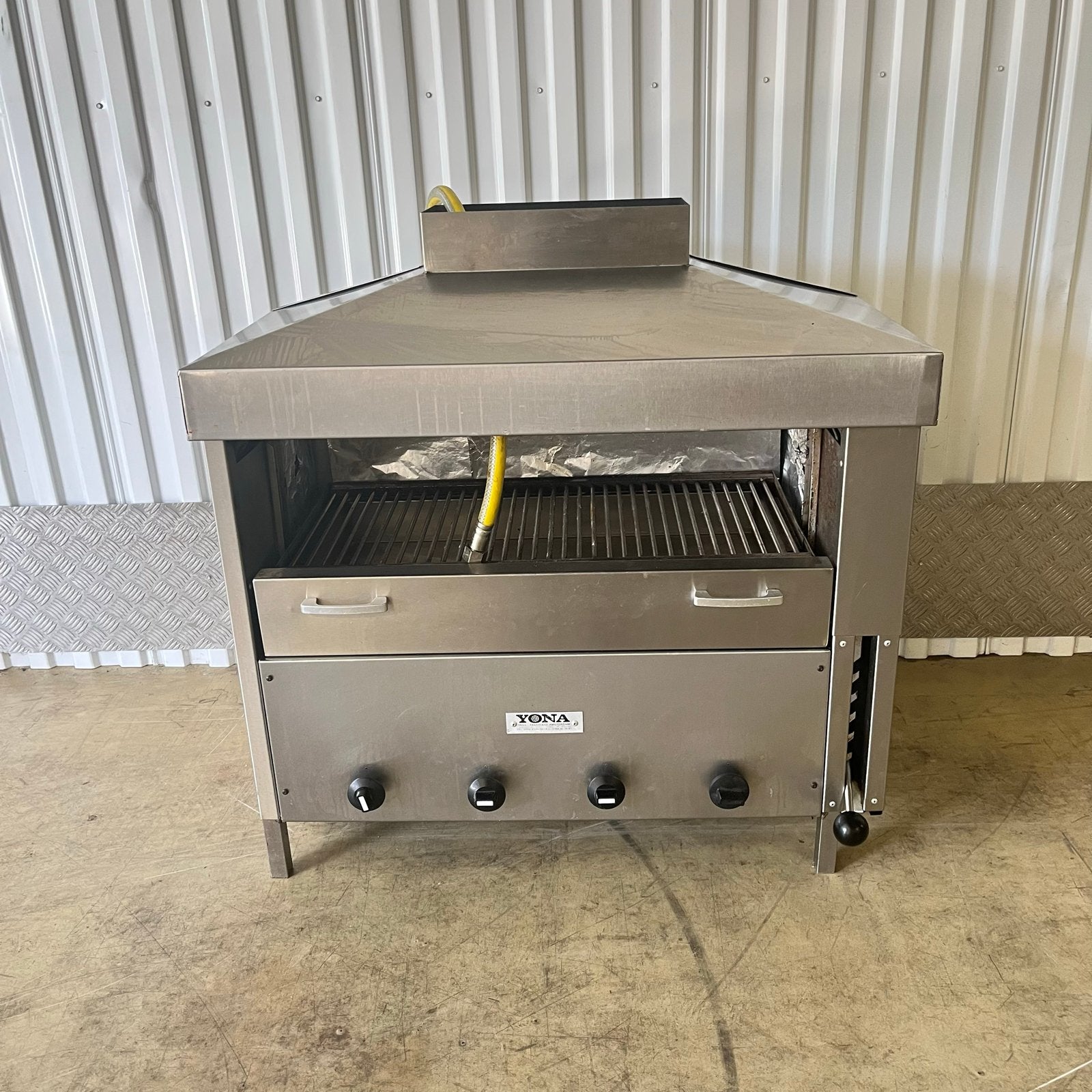YONA Pita Oven B4 - Horeca Grill met Afzuigkap, Ophalen, Gebruikt, Fornuis, Frituur en Grillen