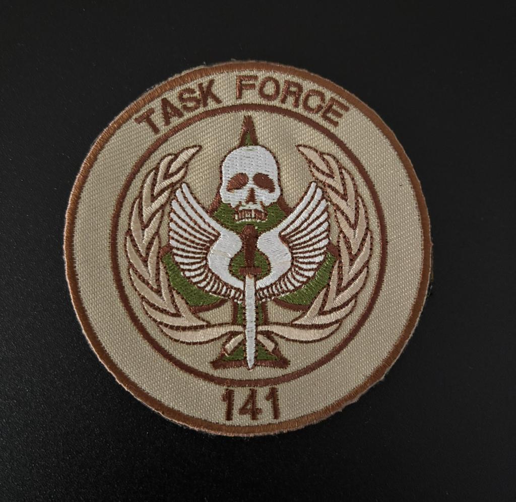 US Army Task Force 141 patch (velcro), Ophalen of Verzenden, Landmacht, Amerika, Embleem of Badge