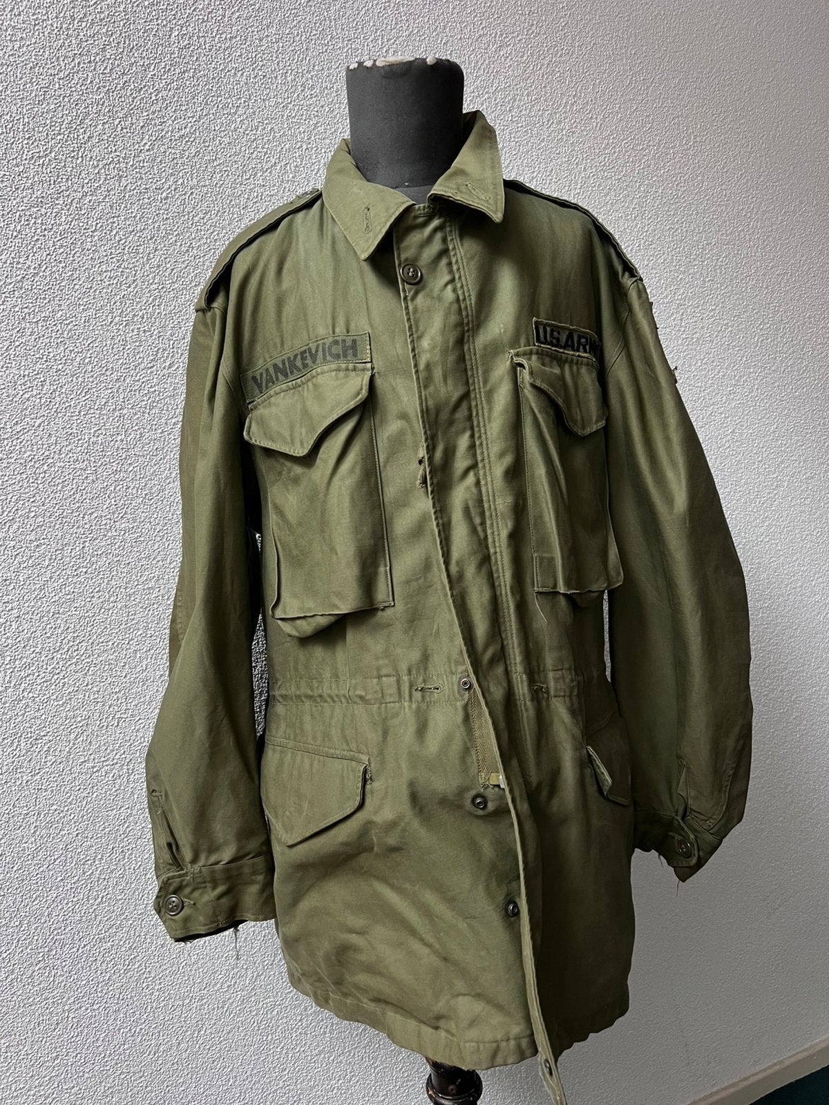 US ARMY M51 vietnam uniform veldjas, Verzamelen, Ophalen of Verzenden, Landmacht, Amerika, Kleding of Schoenen