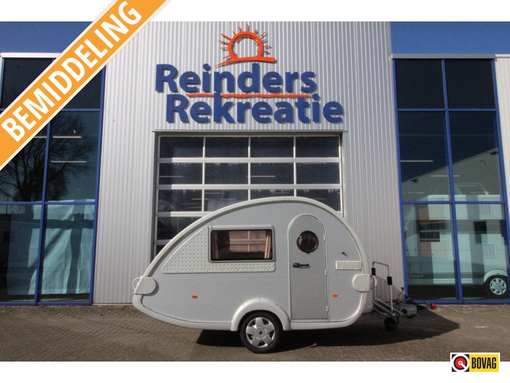 T@B 320 RS Fietsenrek,, Caravans en Kamperen, Caravans, Luifel, Overige typen, Rondzit, Tot en met 2