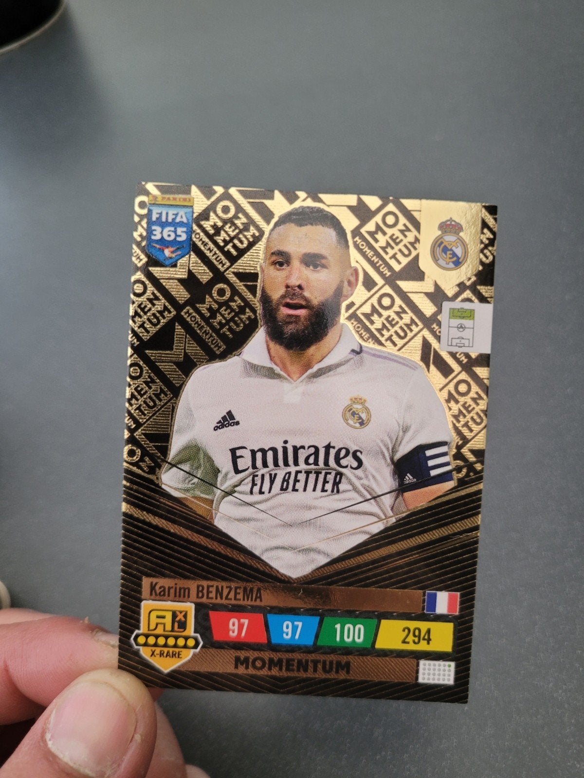Benzema momentum Panini adrenalyn xl 2023, Ophalen of Verzenden, Nieuw