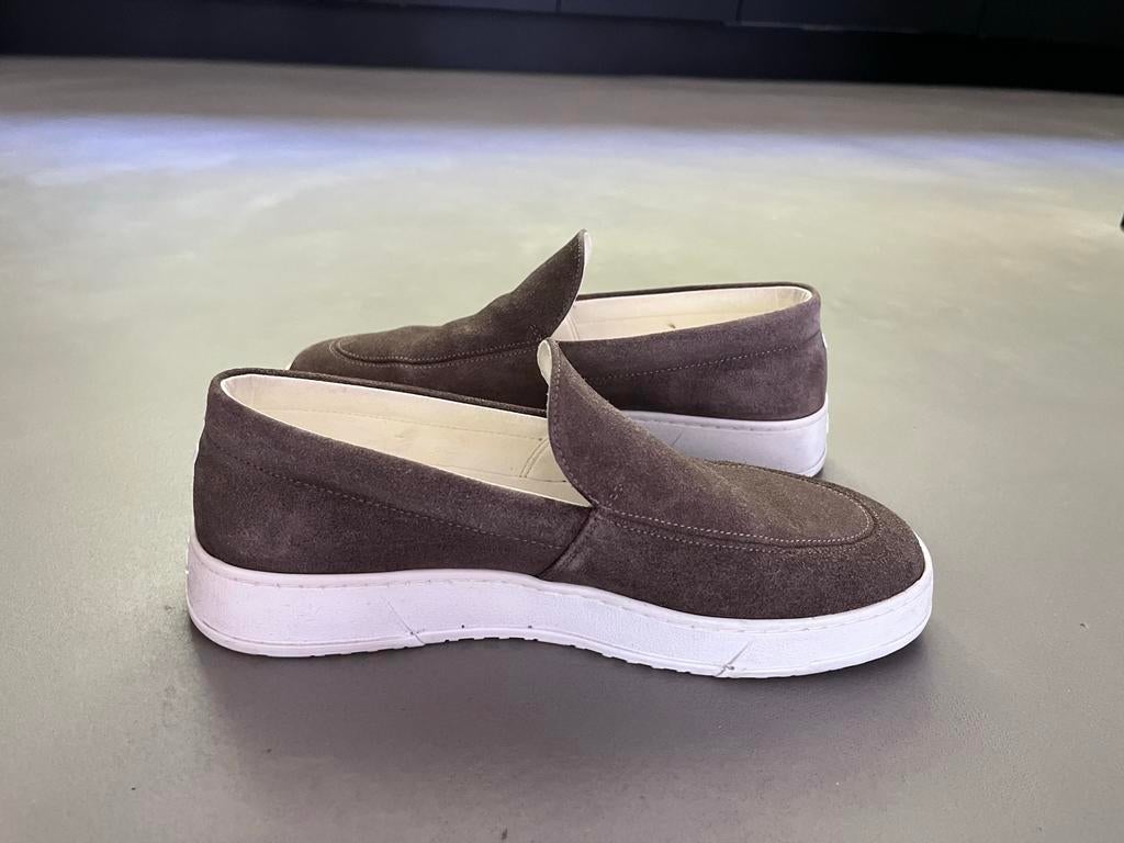 ETQ sneakers maat 41 suède beige, Kleding | Heren, Schoenen, Ophalen of Verzenden, Zo goed als nieuw, Overige kleuren, Sneakers of Gympen
