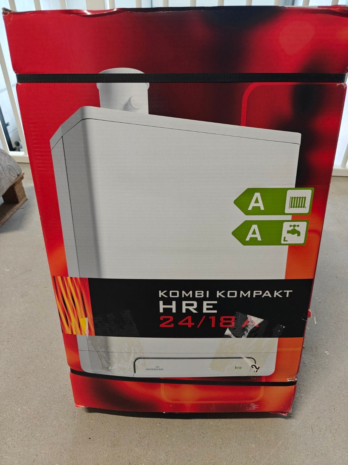 Intergas cv/ww gasketel HRE 24/18A nieuw, Doe-het-zelf en Verbouw, Verwarming en Radiatoren, Ophalen, 30 tot 80 cm, Hoog rendement (Hr)