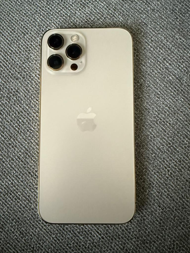 iPhone 12 Pro Max Goud 128GB met MagSafe hoesje, Ophalen, 128 GB, IPhone 12 Pro Max, Zo goed als nieuw