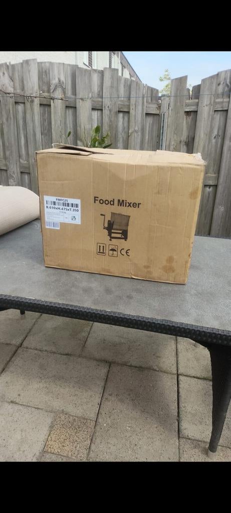 Food mixer, Ophalen