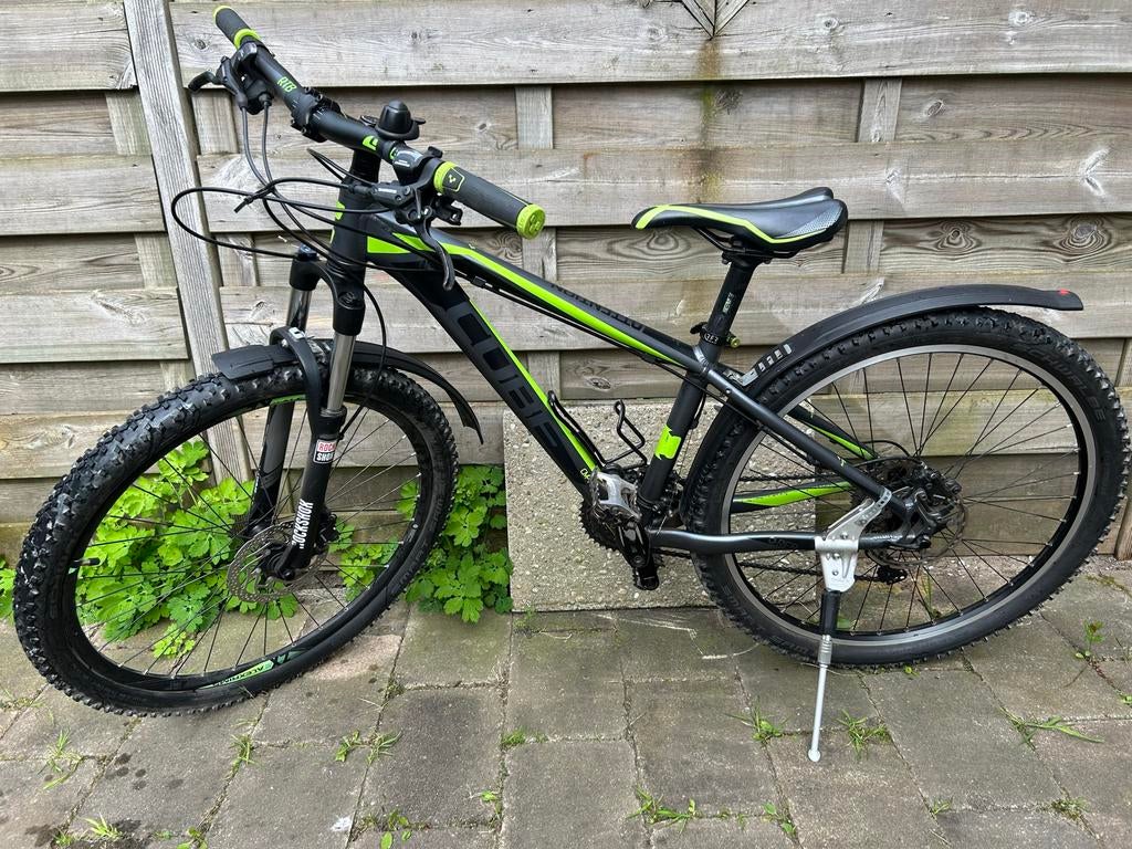 Jongens mountainbike Cube - RockShox vering en Shimano Deore, Fietsen en Brommers, Fietsen | Mountainbikes en ATB, Gebruikt, Hardtail