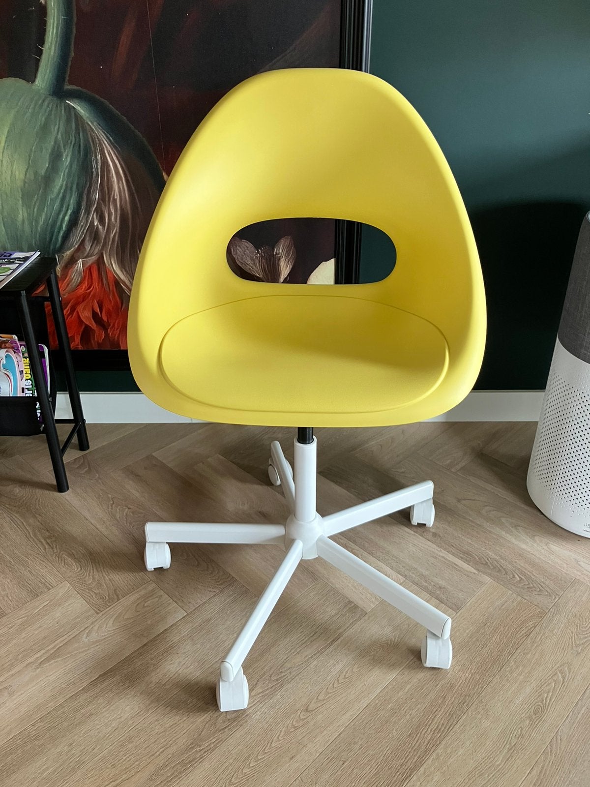 Ikea bureaustoel, Ophalen, Zo goed als nieuw, Zwart