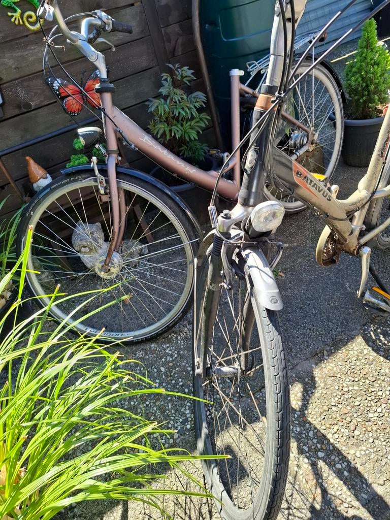 2 Batavus fietsen 28 inch voor onderdelen of opknappen, Ophalen, Gebruikt, Batavus