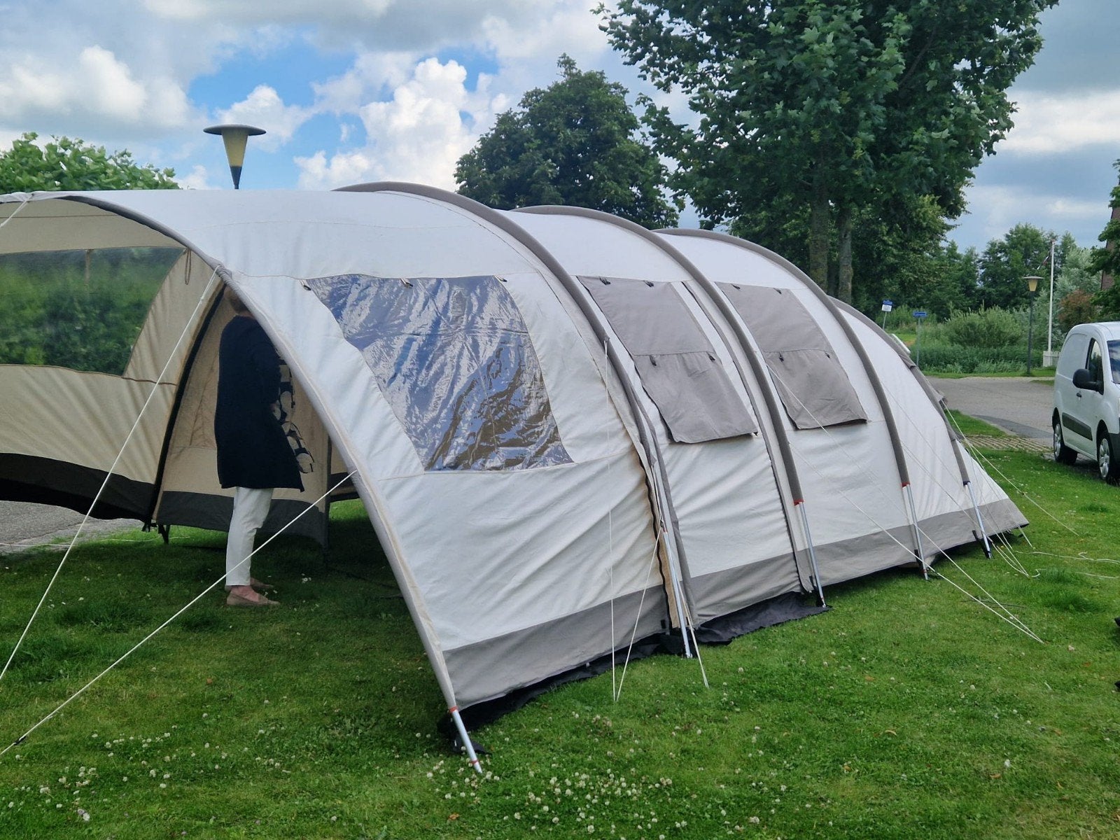 Basecamp Ambato V Deluxe tunneltent – 6 personen., Ophalen, Gebruikt, Tot en met 4