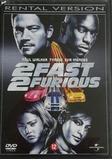 DVD 2 fast 2 furious, Gebruikt, Inclusief doosje, Actiethriller, Ophalen of Verzenden