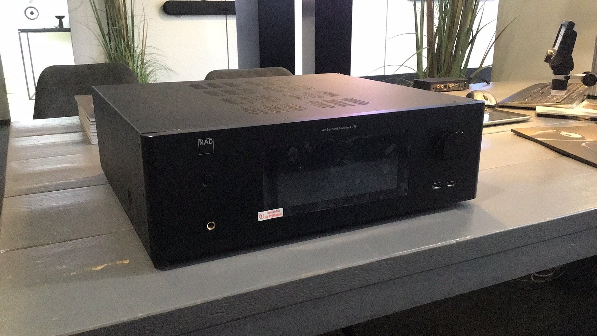 NAD T 778 incl Bluesound, Overige merken, Ophalen of Verzenden, Zo goed als nieuw, 120 watt of meer