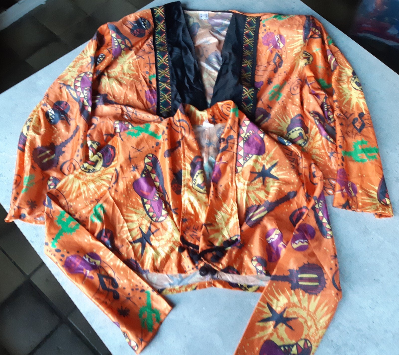 Carnaval mt 44. Broek & jas. Damessetje, Kleding | Dames, Carnavalskleding en Feestkleding, Zo goed als nieuw, Kleding, Carnaval