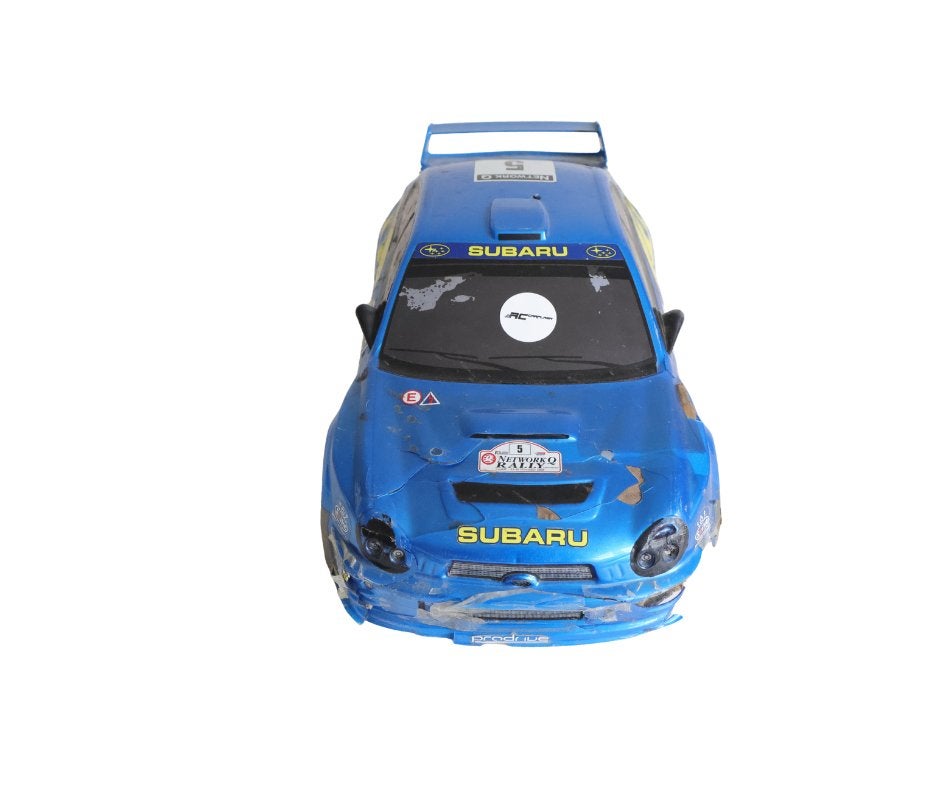 Tamiya Subaru STI body 1/10 rc auto, Verzenden, Gebruikt, Onderdeel