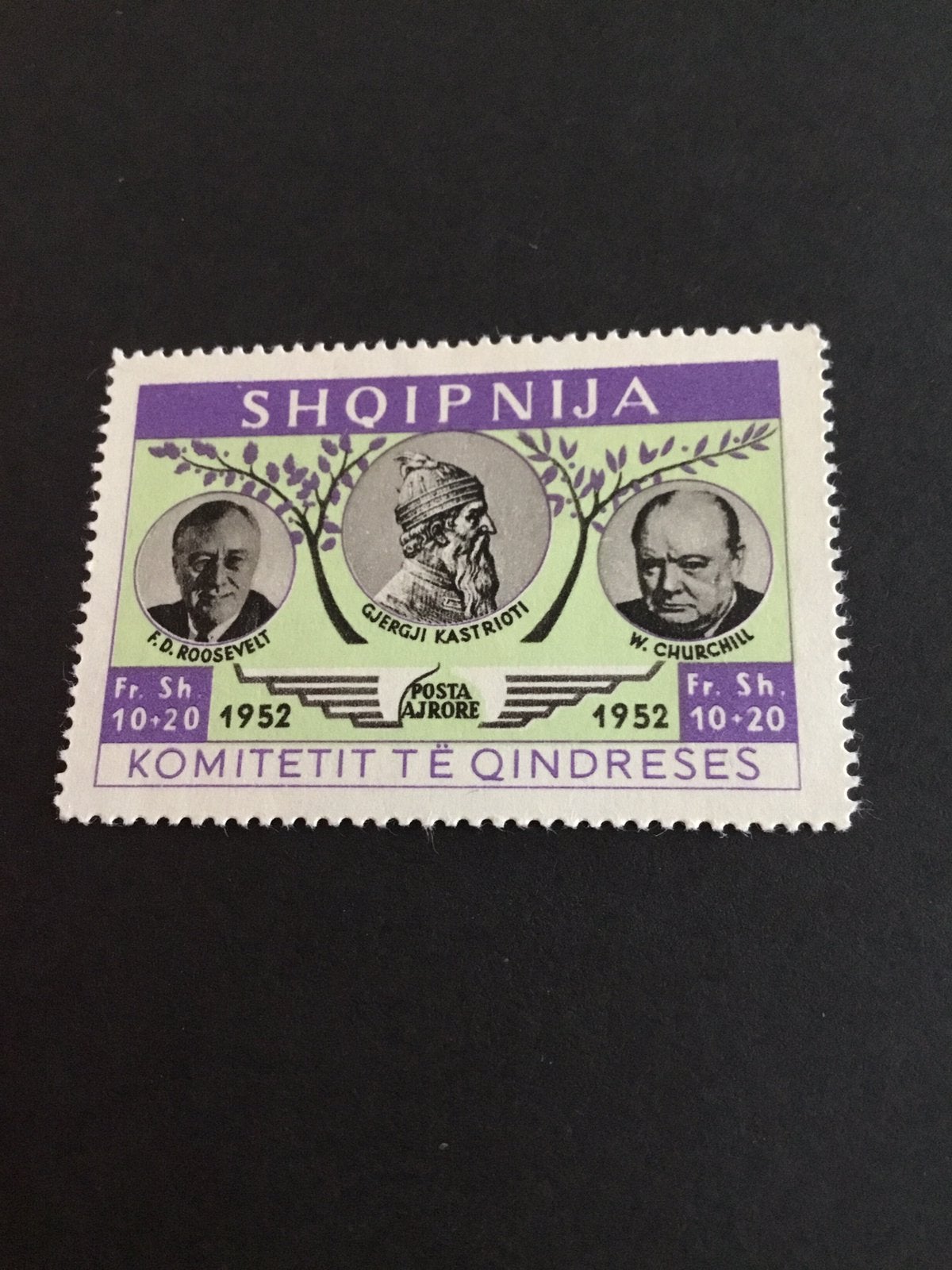 Albanië uit 1952, Ophalen of Verzenden, Overige landen, Postfris