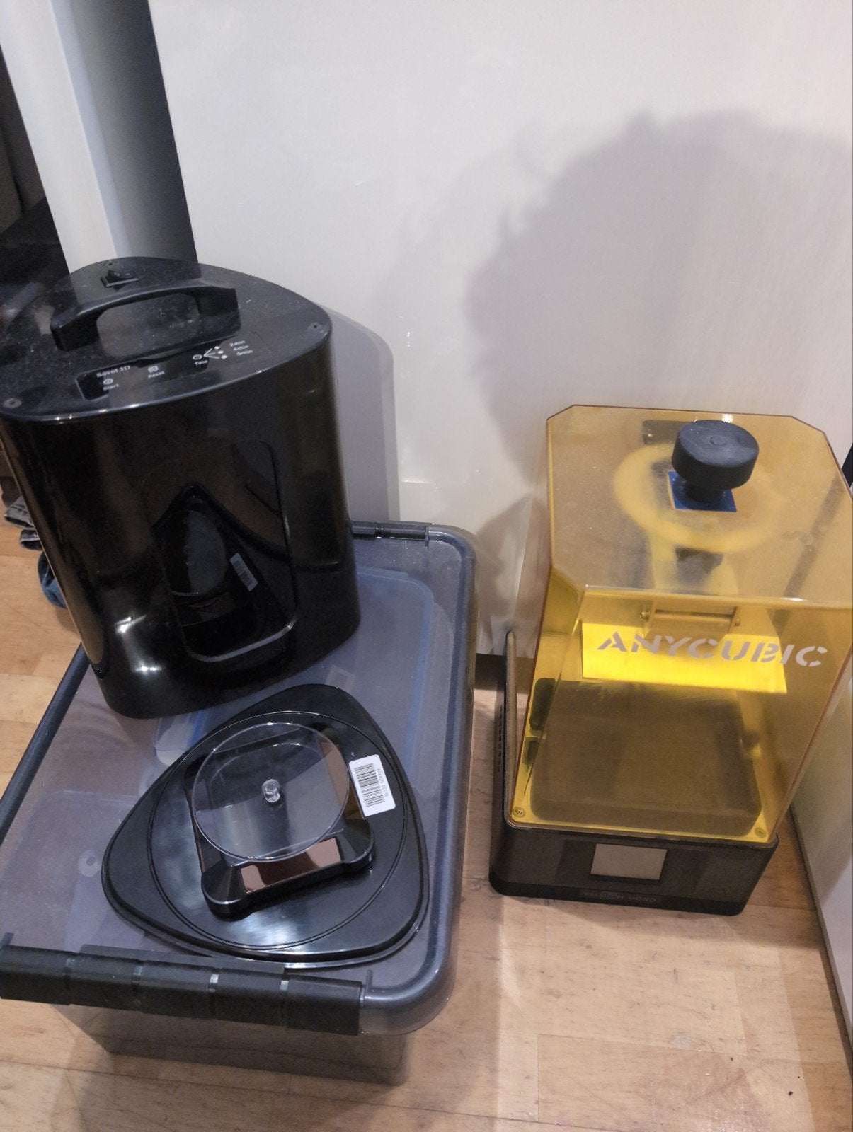 Anycubic photon mono met uv droger en resin, Computers en Software, Ophalen, Zo goed als nieuw