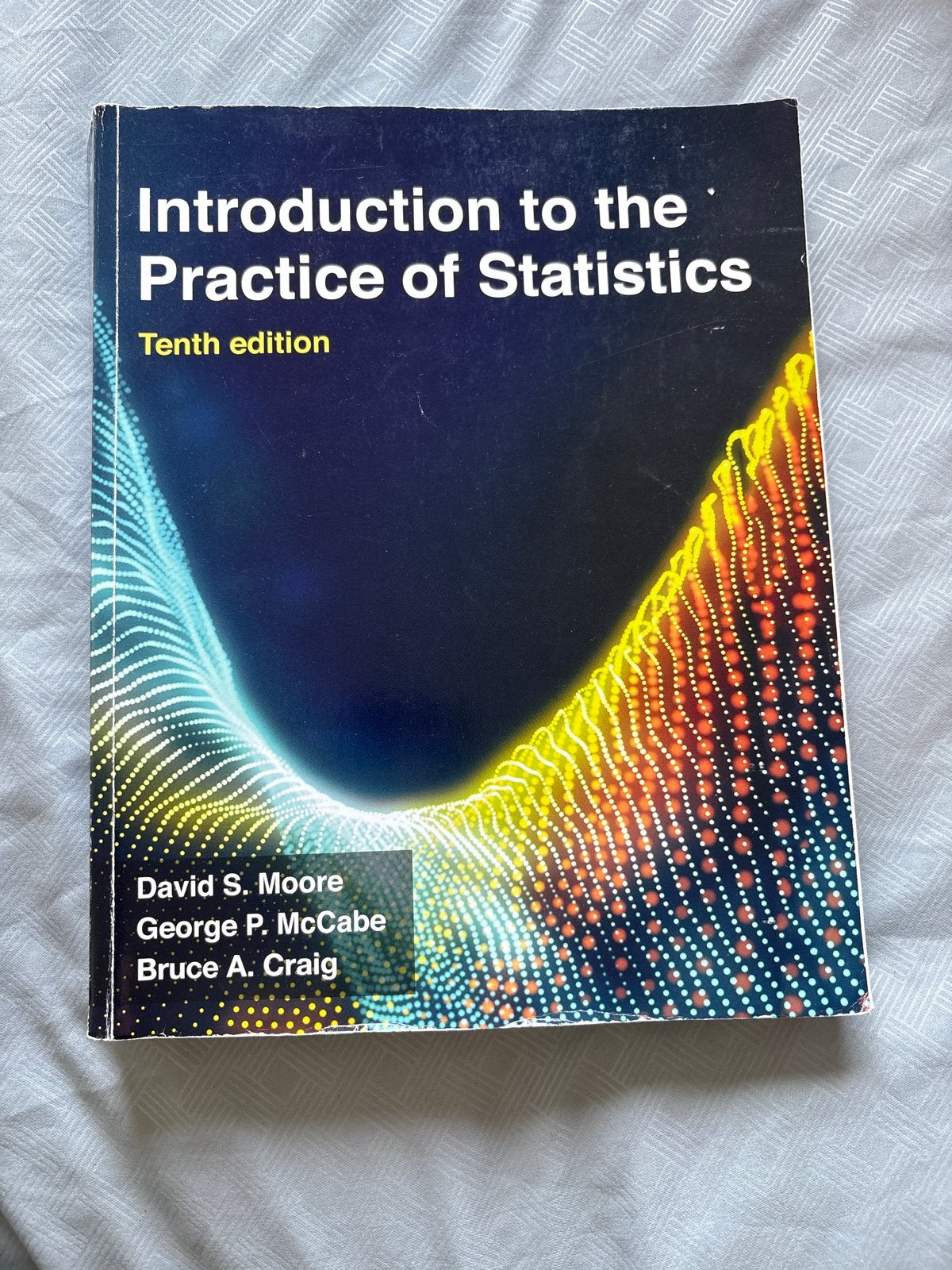 Introduction to the Practice of Statistics - 10e, Boeken, Studieboeken en Cursussen, Ophalen of Verzenden, Beta, Gelezen, WO