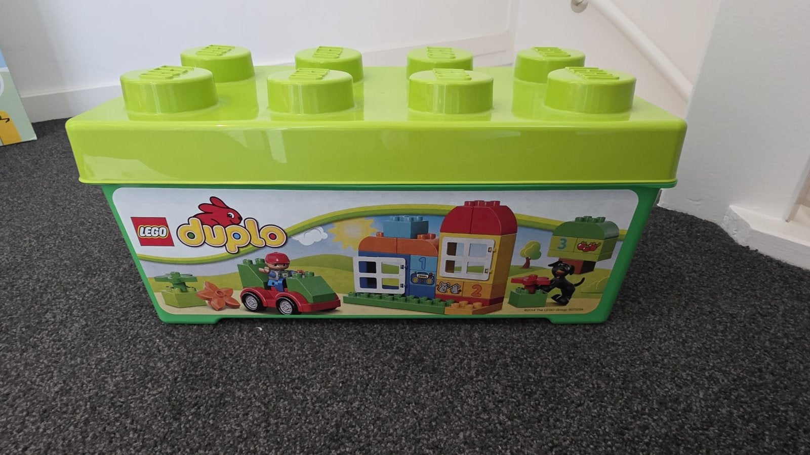 Duplo bak met blokken, Kinderen en Baby's, Speelgoed | Duplo en Lego, Ophalen, Gebruikt, Duplo