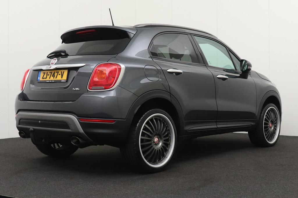 Fiat 500X Cross 1.4 170PK Aut Turbo 4x4 Camera Climate Stuur, Auto's, Fiat, Automaat, 15 km/l, Gebruikt, 4 cilinders