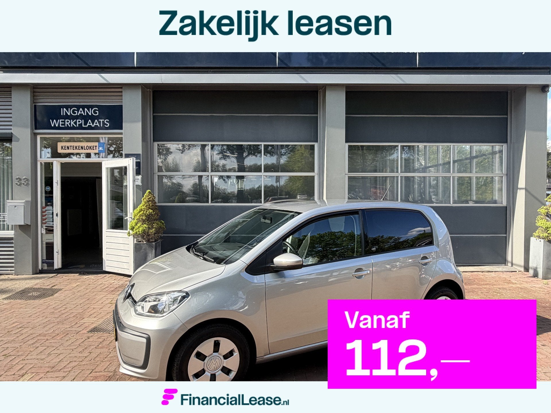 Volkswagen up! 1.0 BMT up! beats Bj 2017 Km 127.000 sound Ai, Voorwielaandrijving, Stof, Gebruikt, Handgeschakeld