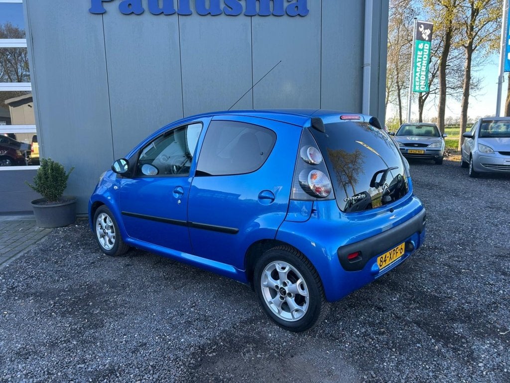 Citroën C1 1.0 First Edition Airco|Lm-velgen|Elec-pak, Auto's, Stof, Gebruikt, Zwart, Elektrische ramen