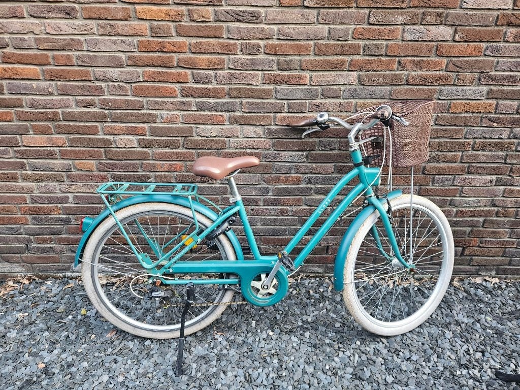 Fiets Elops Classics 520 groen, Gebruikt, Velgrem, Elops, Handrem