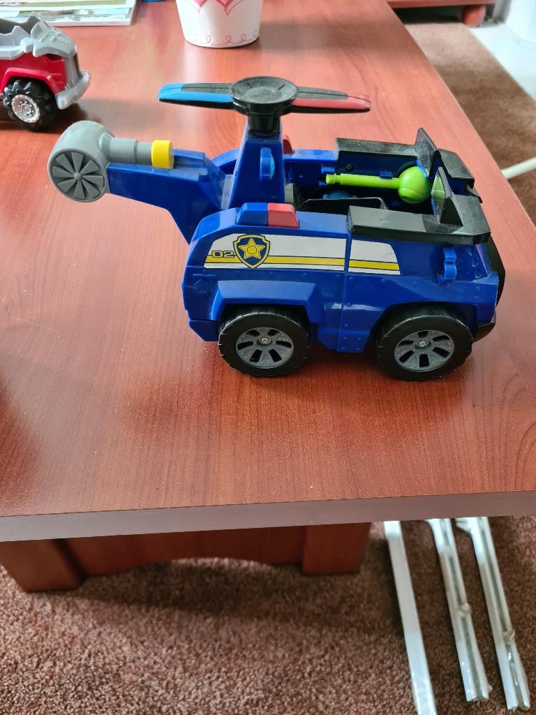 PAW Patrol Flip 'n Fly voertuig van Chase, Ophalen, Gebruikt