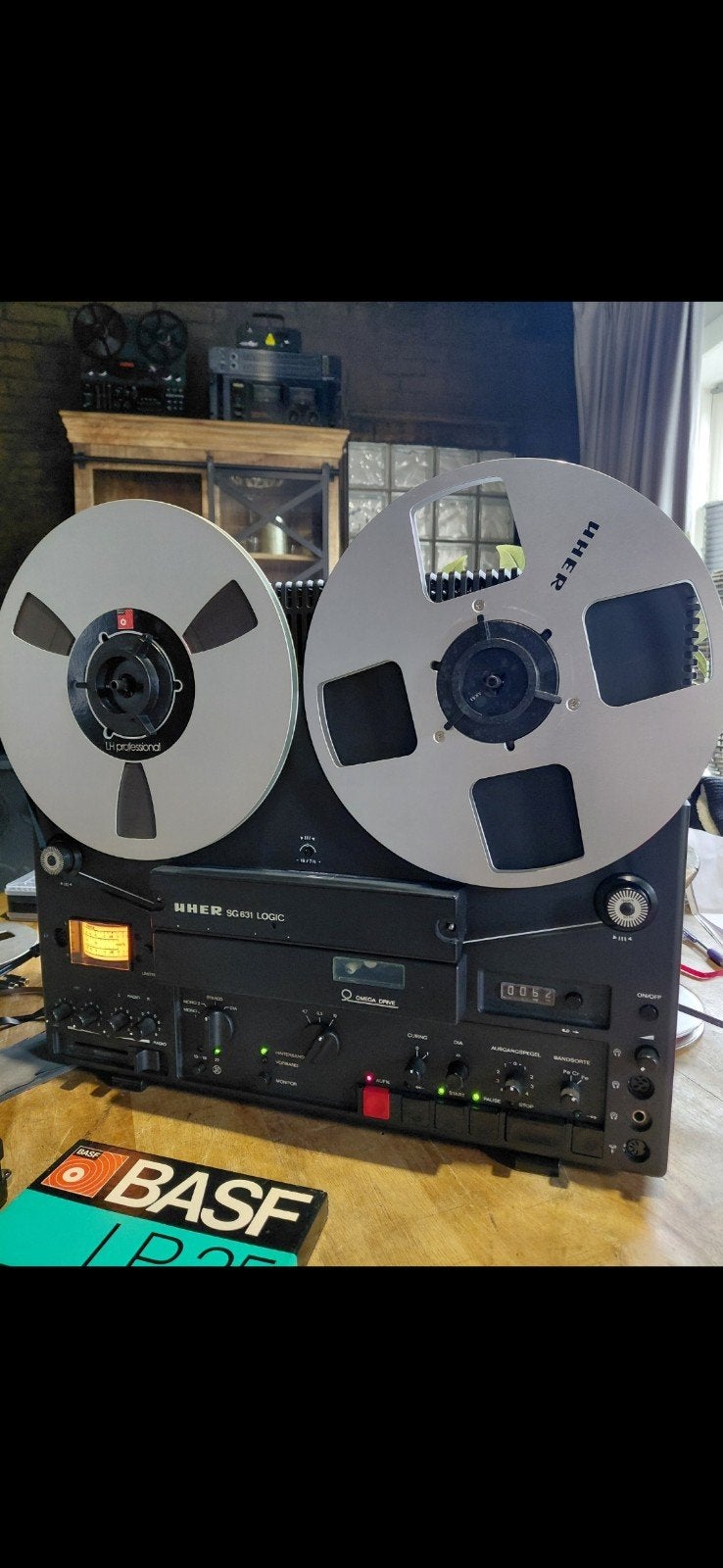 uher sg631 tapedeck, Ophalen of Verzenden, Bandrecorder