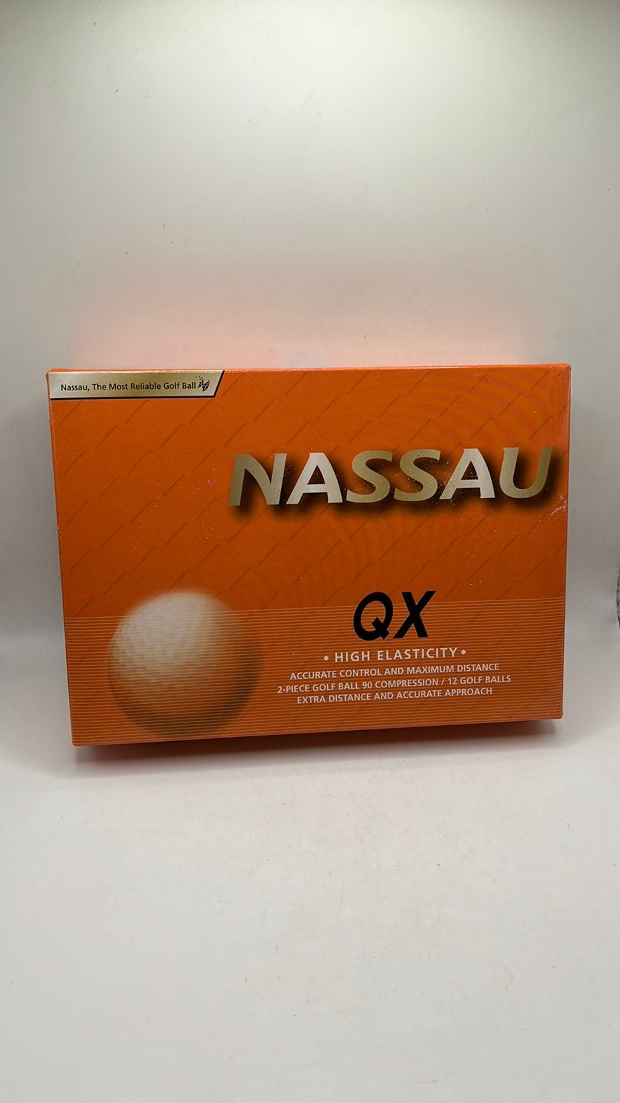 Nassau QX elasticity golfballen., Ophalen of Verzenden, Nieuw, Bal(len)
