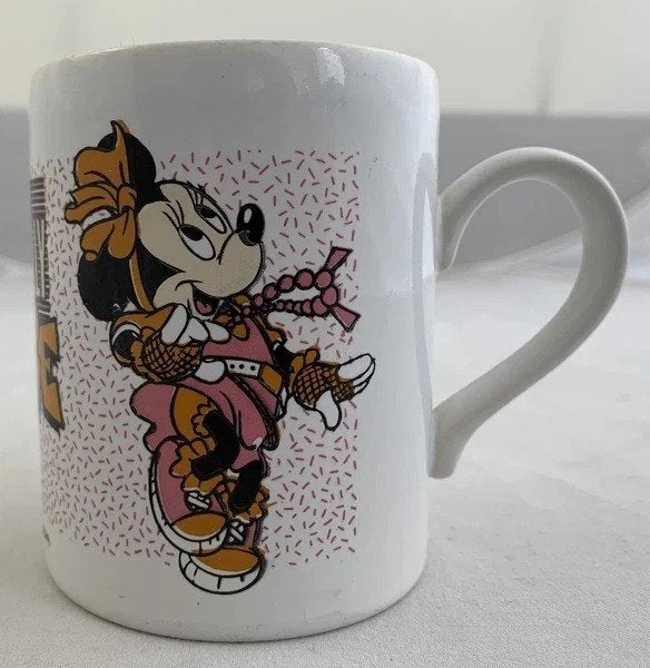Walt Disney Totally Minnie Mouse vintage 1987 beker mok, Coolsingel 104, 3011 AG Rotterdam, Netherlands, Verzenden, Kend Used Items EZ