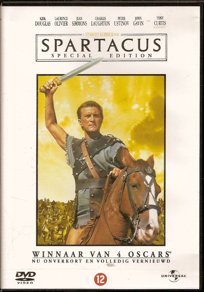 Spartacus met o.a. Kirk Douglas ( 2 disc special edition ), Ophalen of Verzenden, 1980 tot 2000, Actie en Avontuur, Nieuw in verpakking