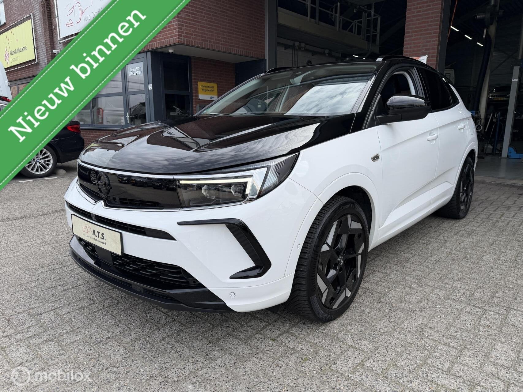 Opel Grandland 1.6 Turbo Plug-In Hybrid 4x4 GSe 300PK, Auto's, Euro 6, 4 cilinders, 1776 kg, Wit
