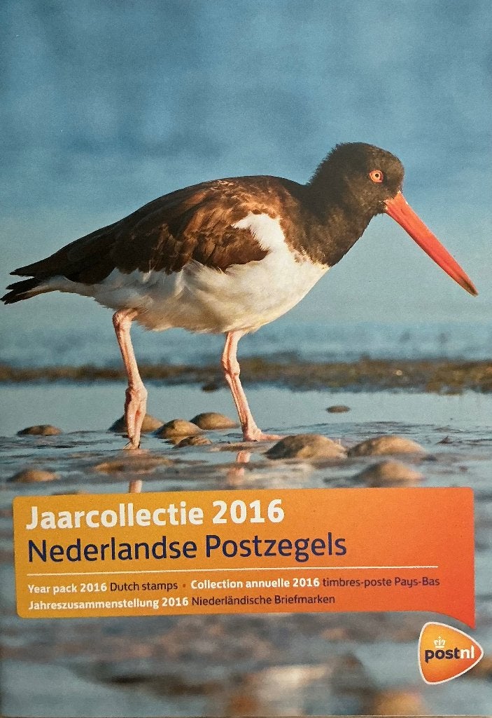 Jaarcollectie postzegels 2016 met bewaarmap en boekje, Ophalen of Verzenden, Na 1940, Postfris