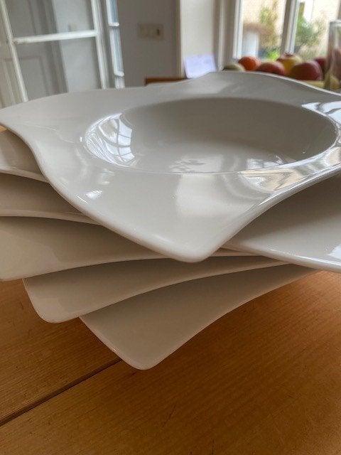 Villeroy & Boch diepe borden, Gebruikt, Villeroy & Boch, Ophalen of Verzenden, Bord(en)