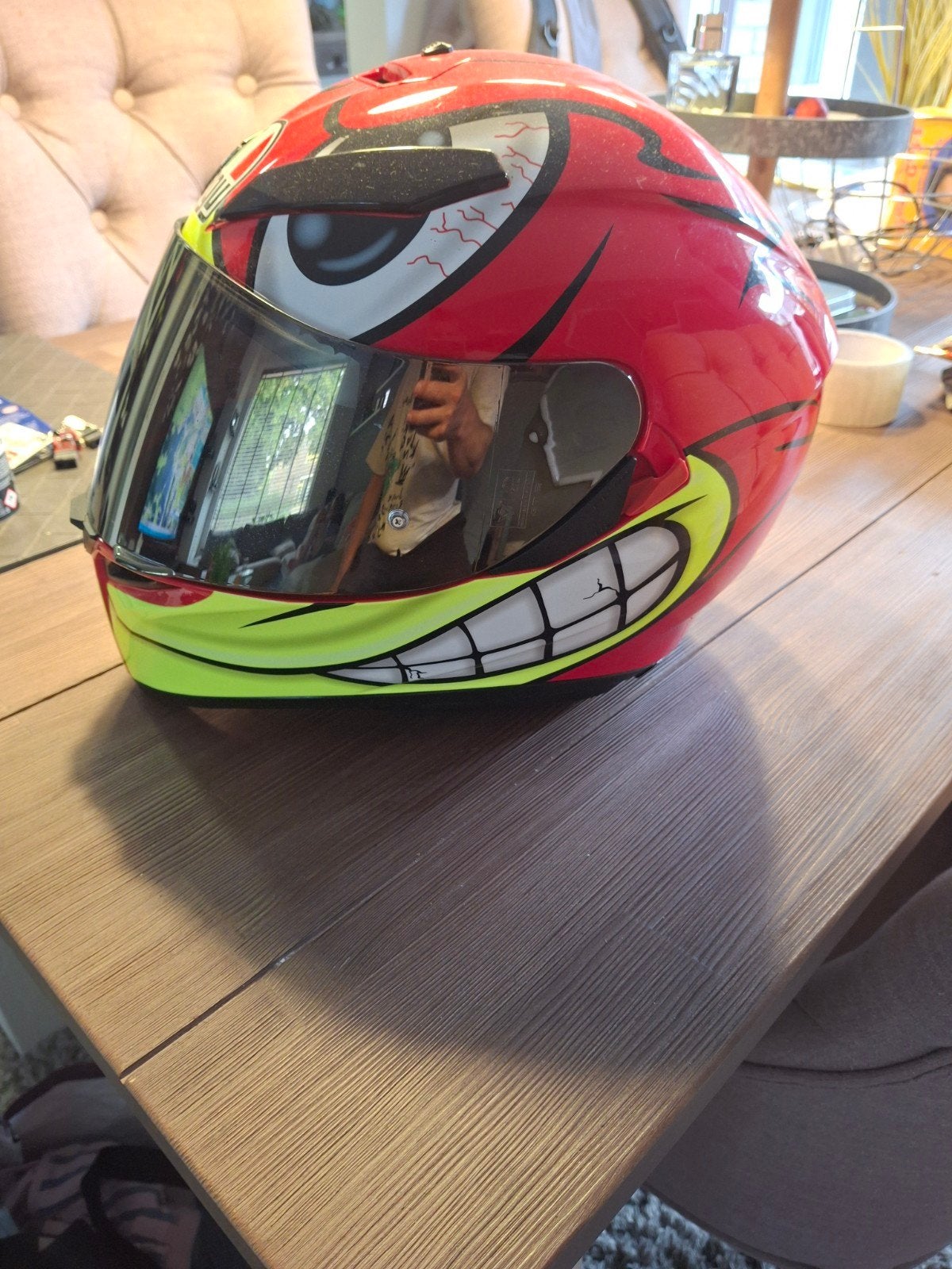 AGV Helm Birdy, Ophalen of Verzenden, Tweedehands, Integraalhelm, AGV