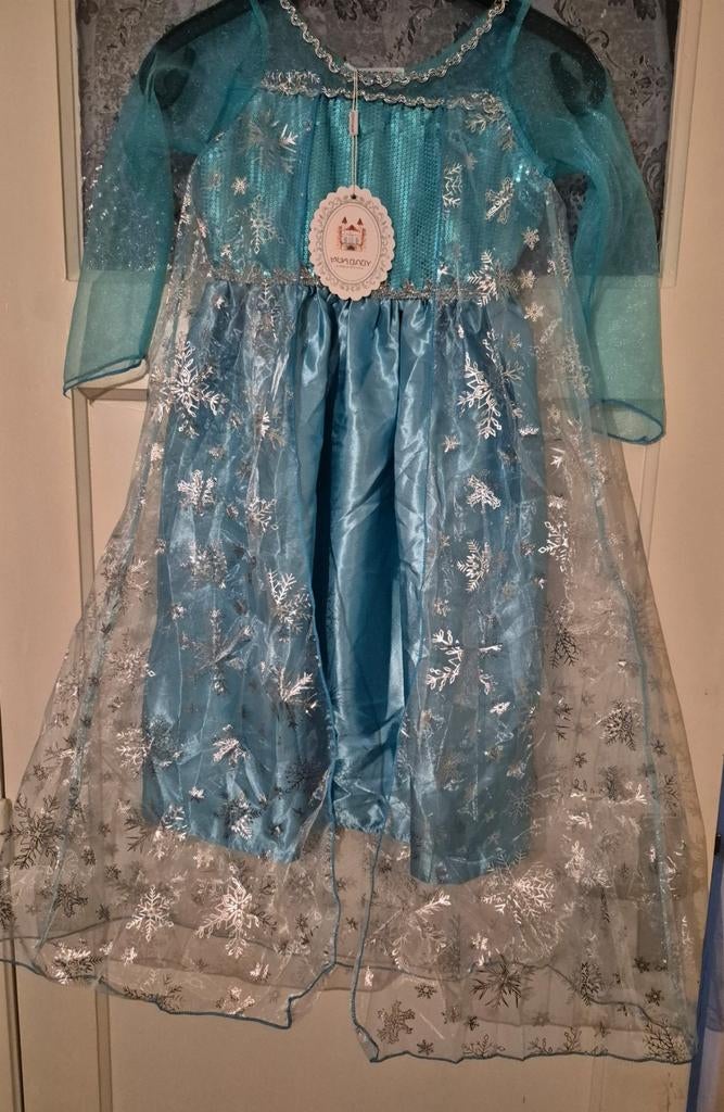 Frozen Elsa jurk maat 122/128 NIEUW, Ophalen of Verzenden, Nieuw, 122 t/m 128, Meisje