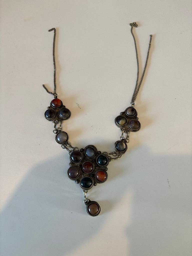 Vintage Kuchi ketting, Ophalen of Verzenden, Gebruikt, Overige materialen
